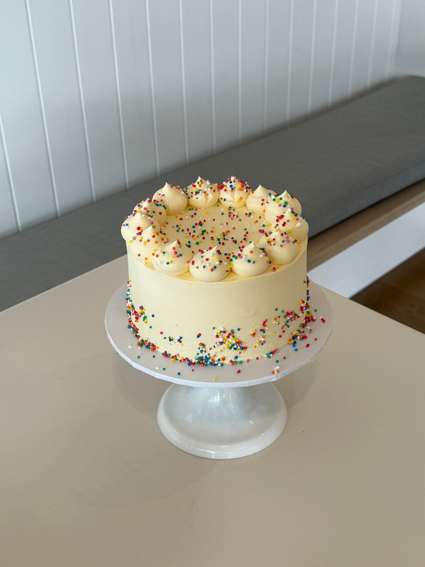 Vanilla Sprinkle Cake