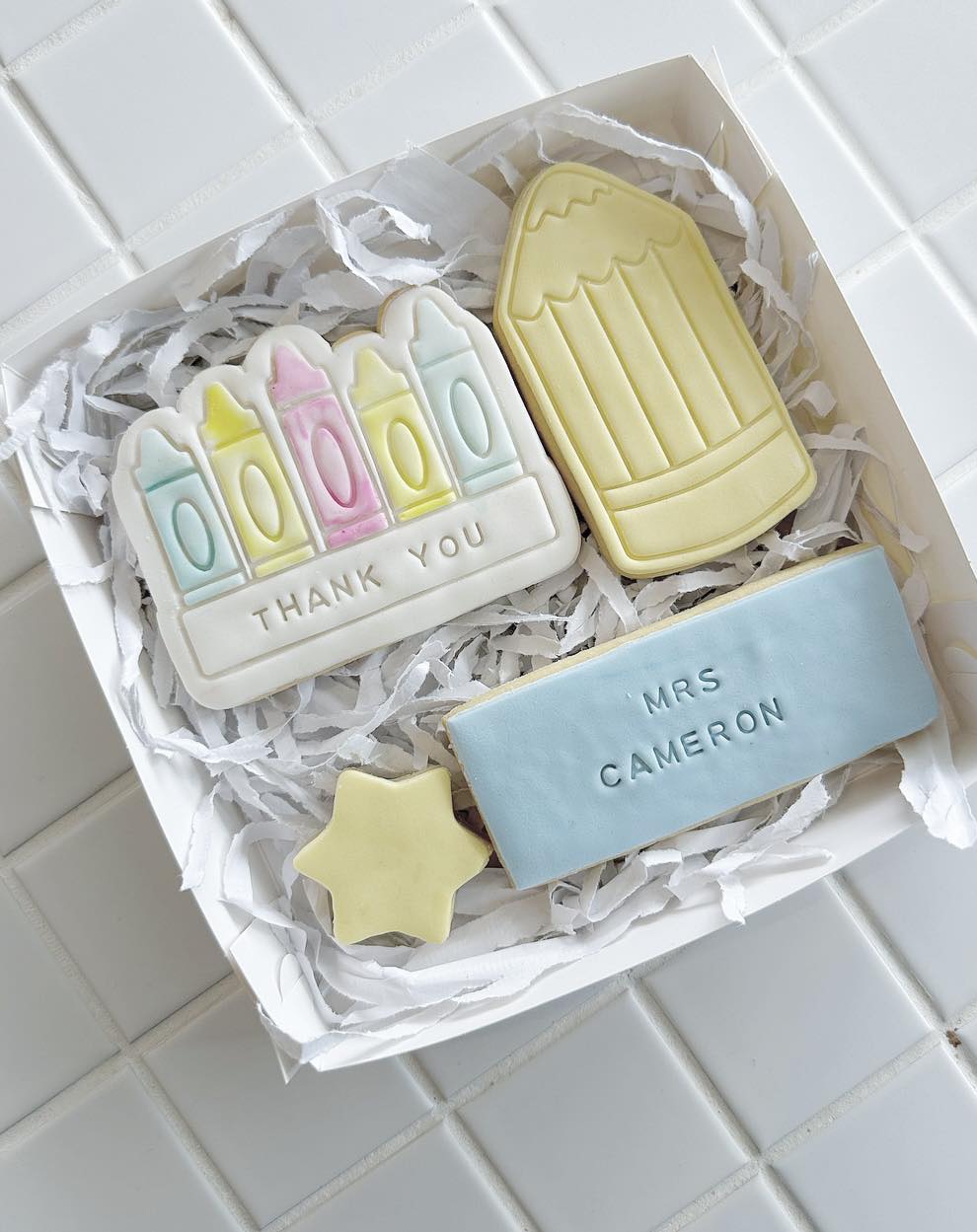 Teacher Thank You Cookies