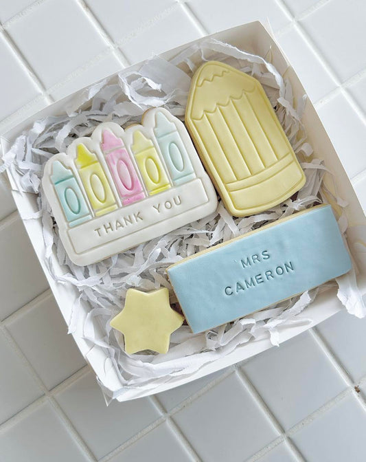 Teacher Thank You Cookies