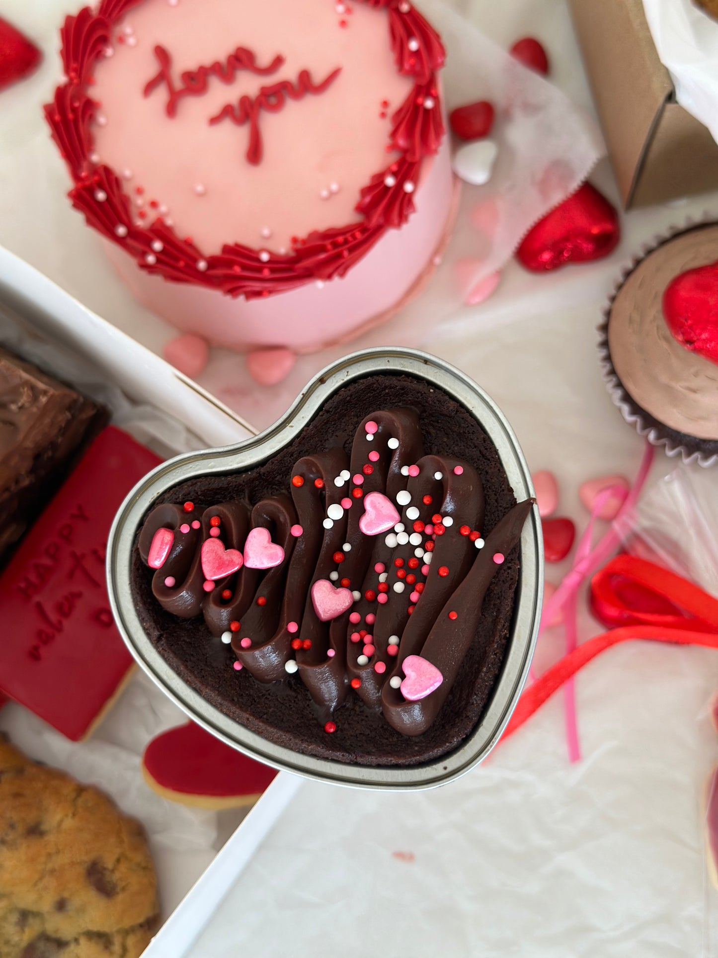 Heart Brownie