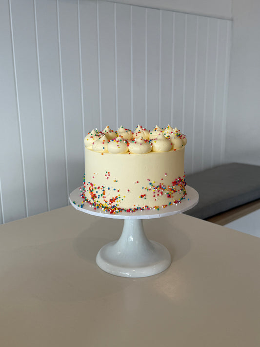 Vanilla Sprinkle Cake