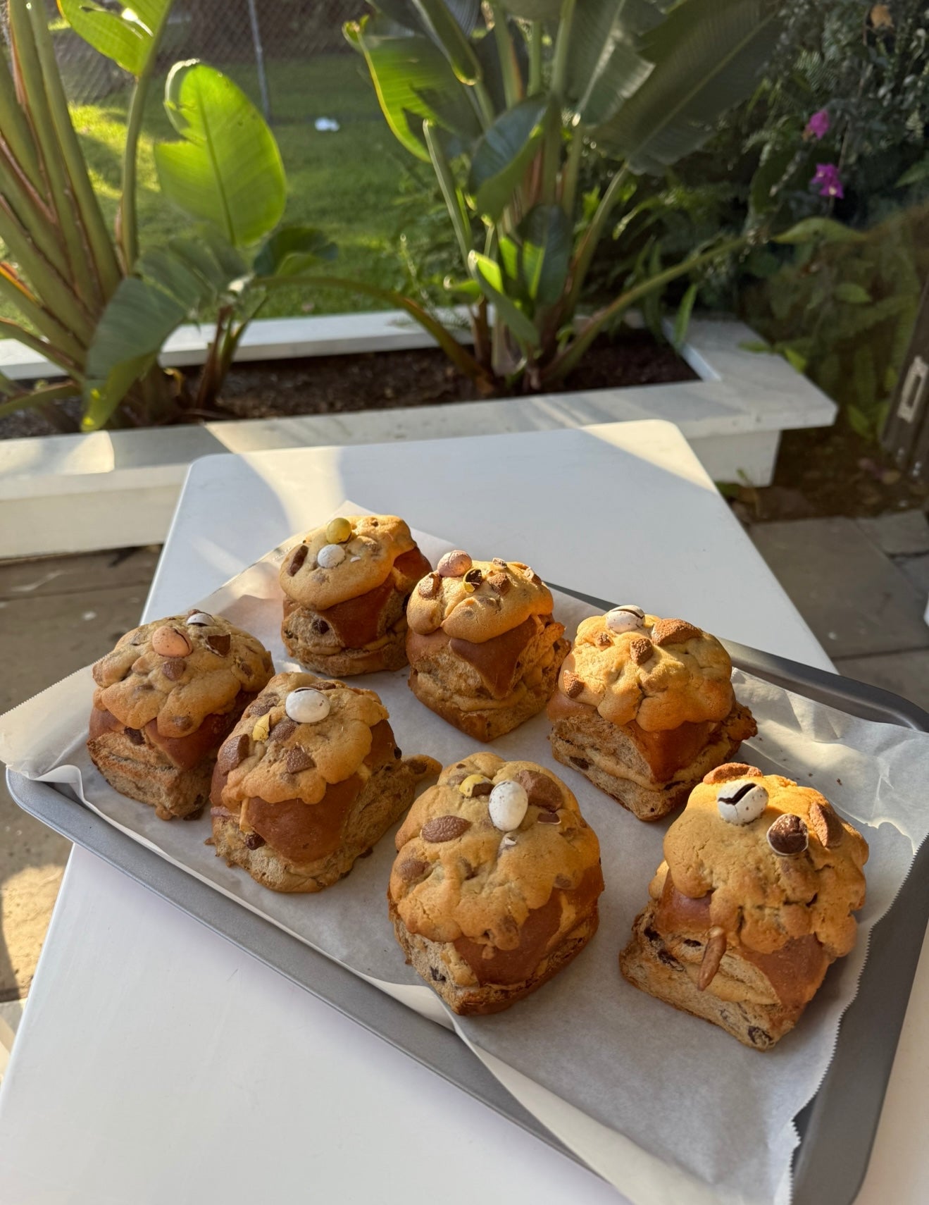 Hot Cross Cookie Buns