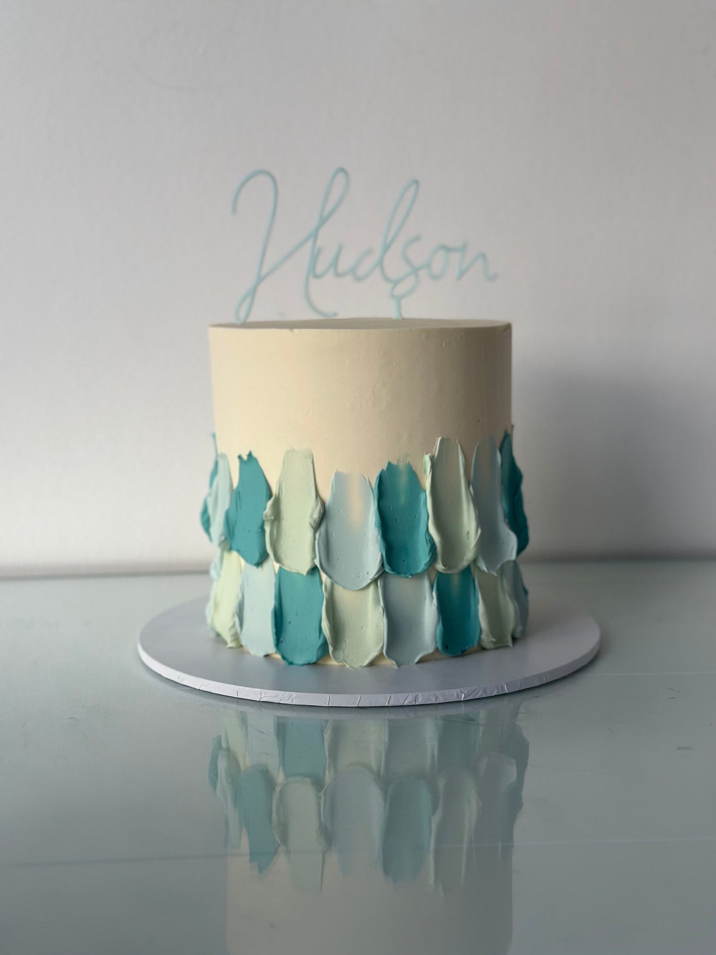 Half Texture Cake