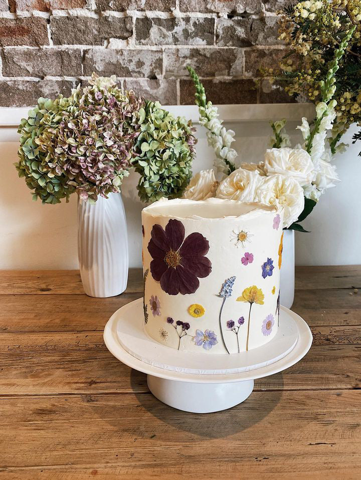 Edible Flower Cake