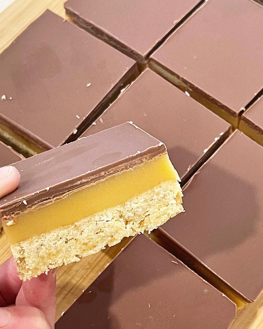 GF Caramel Slice - Tray Bake