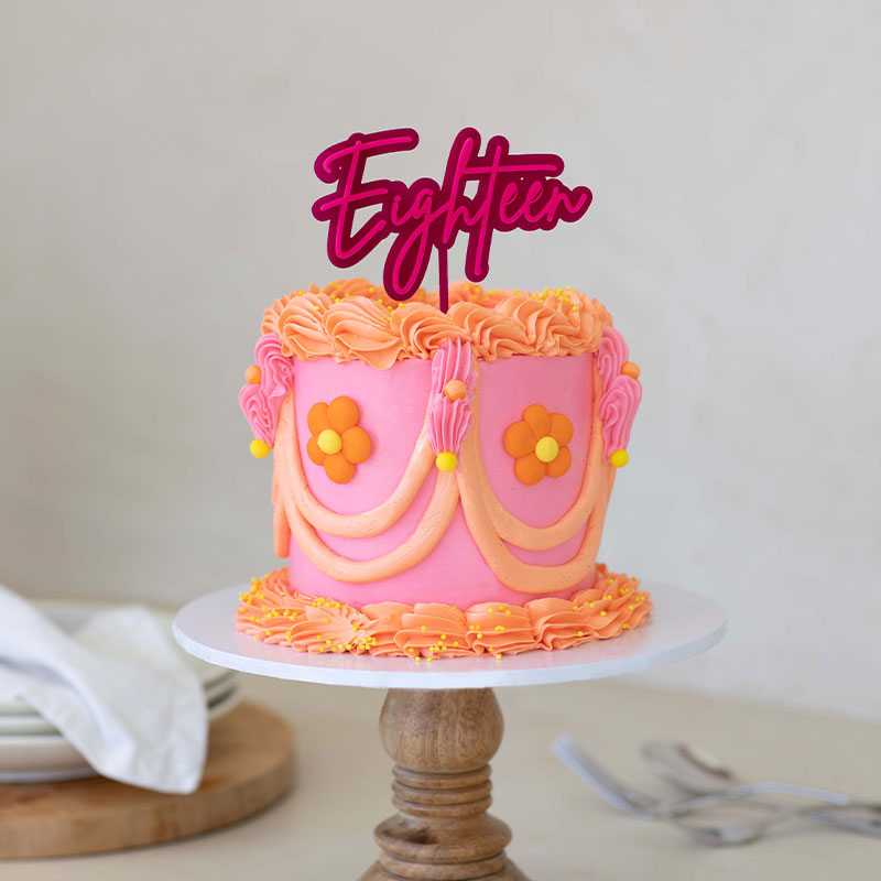 Eighteen - Hot Pink