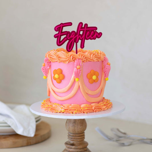 Eighteen - Hot Pink