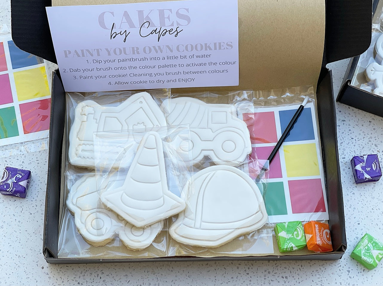 P.Y.O Cookies - Construction