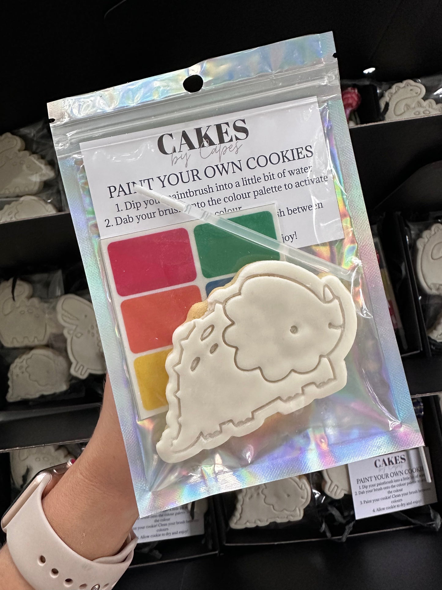 Individual Paint Your Own Cookie (min order of 8)