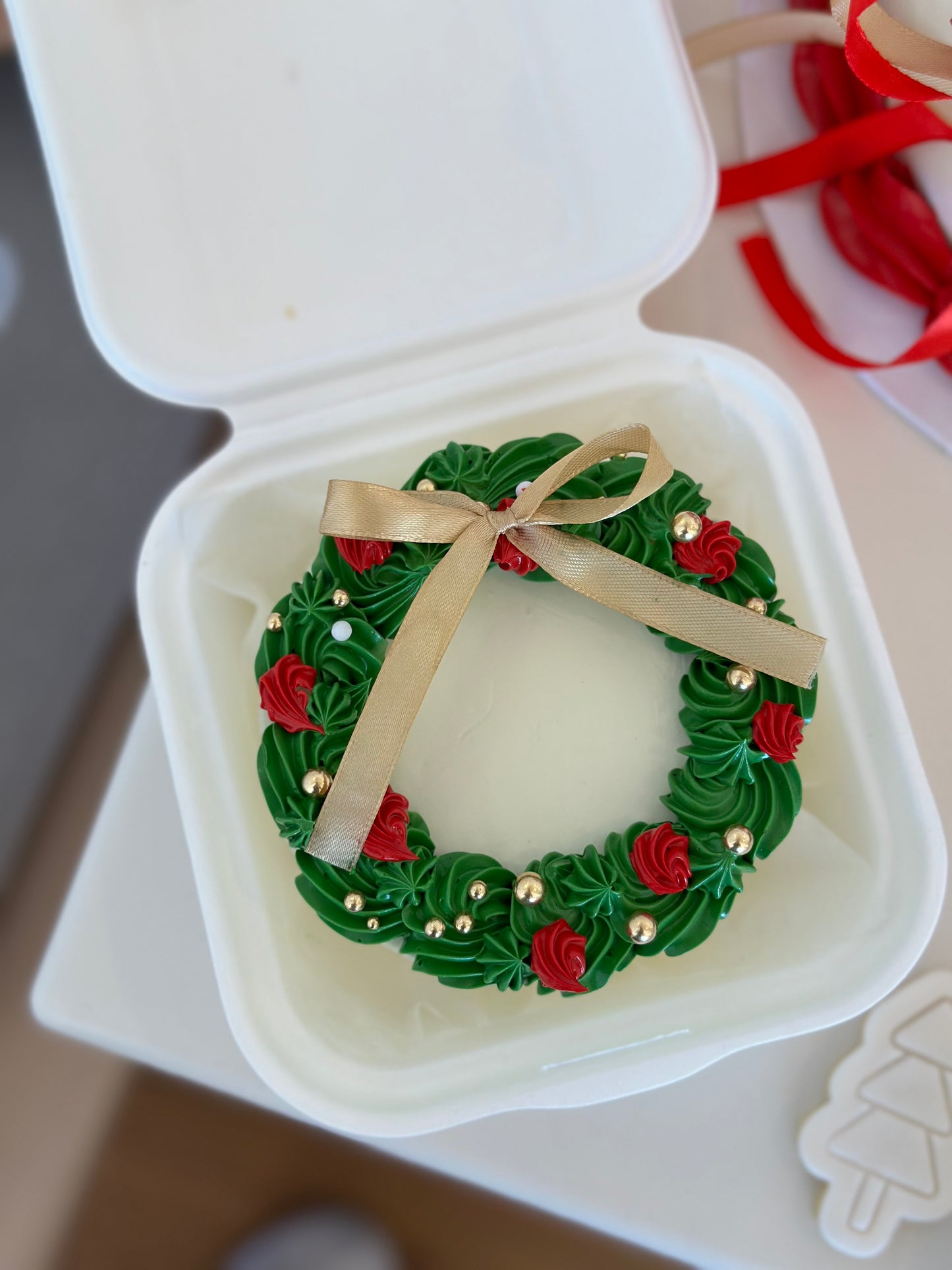 Wreath - Christmas Bento