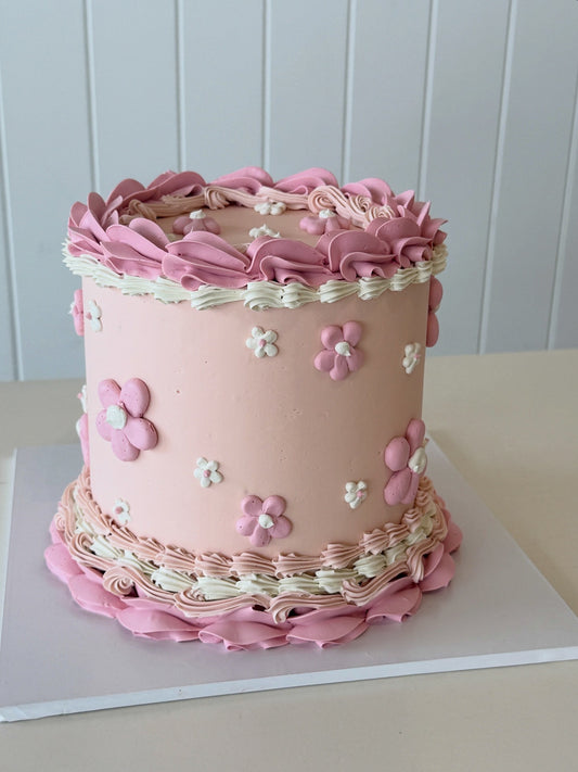 Vintage Flowers - Pink
