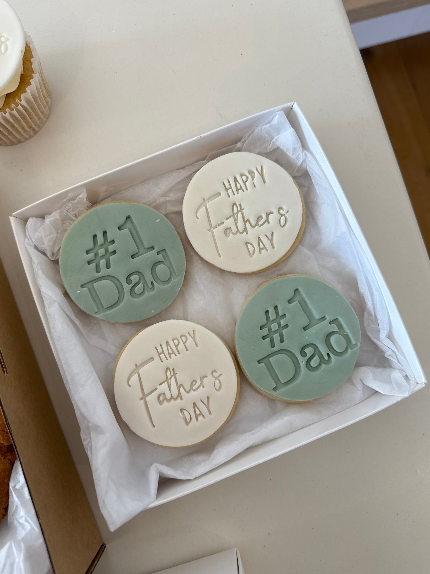 #1 Dad - Sugar cookies