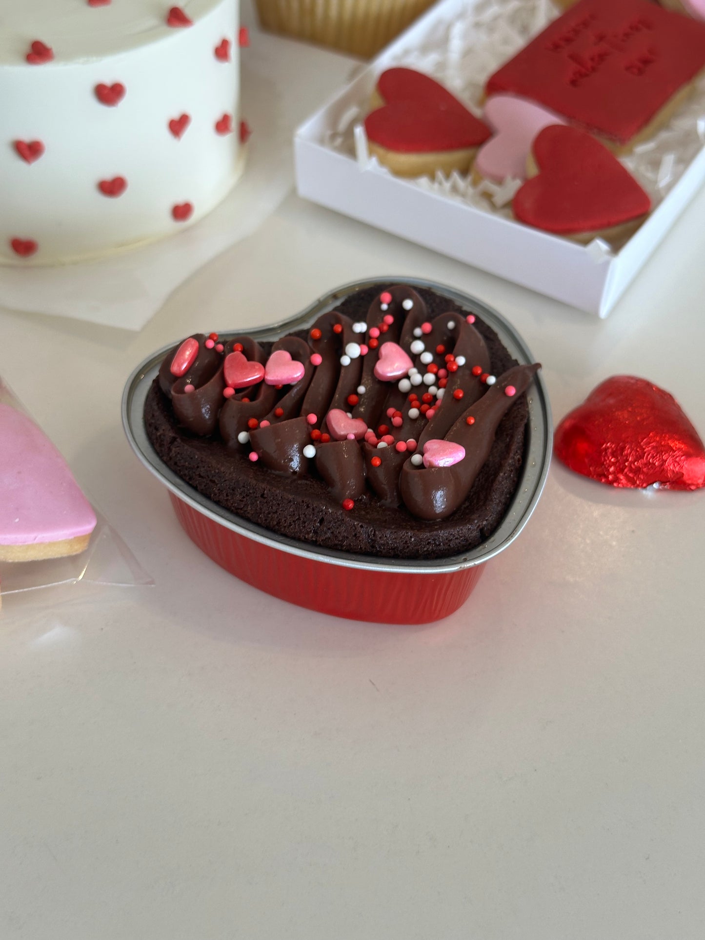 Heart Brownie