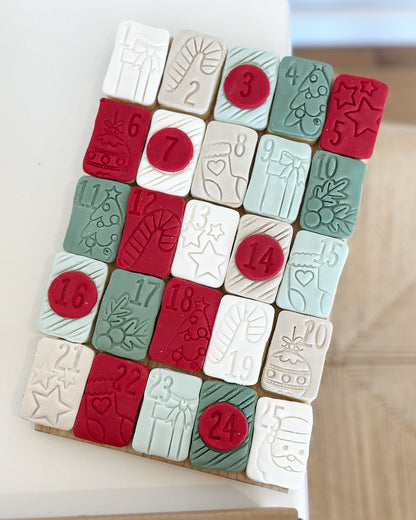 Advent Calendar Cookies