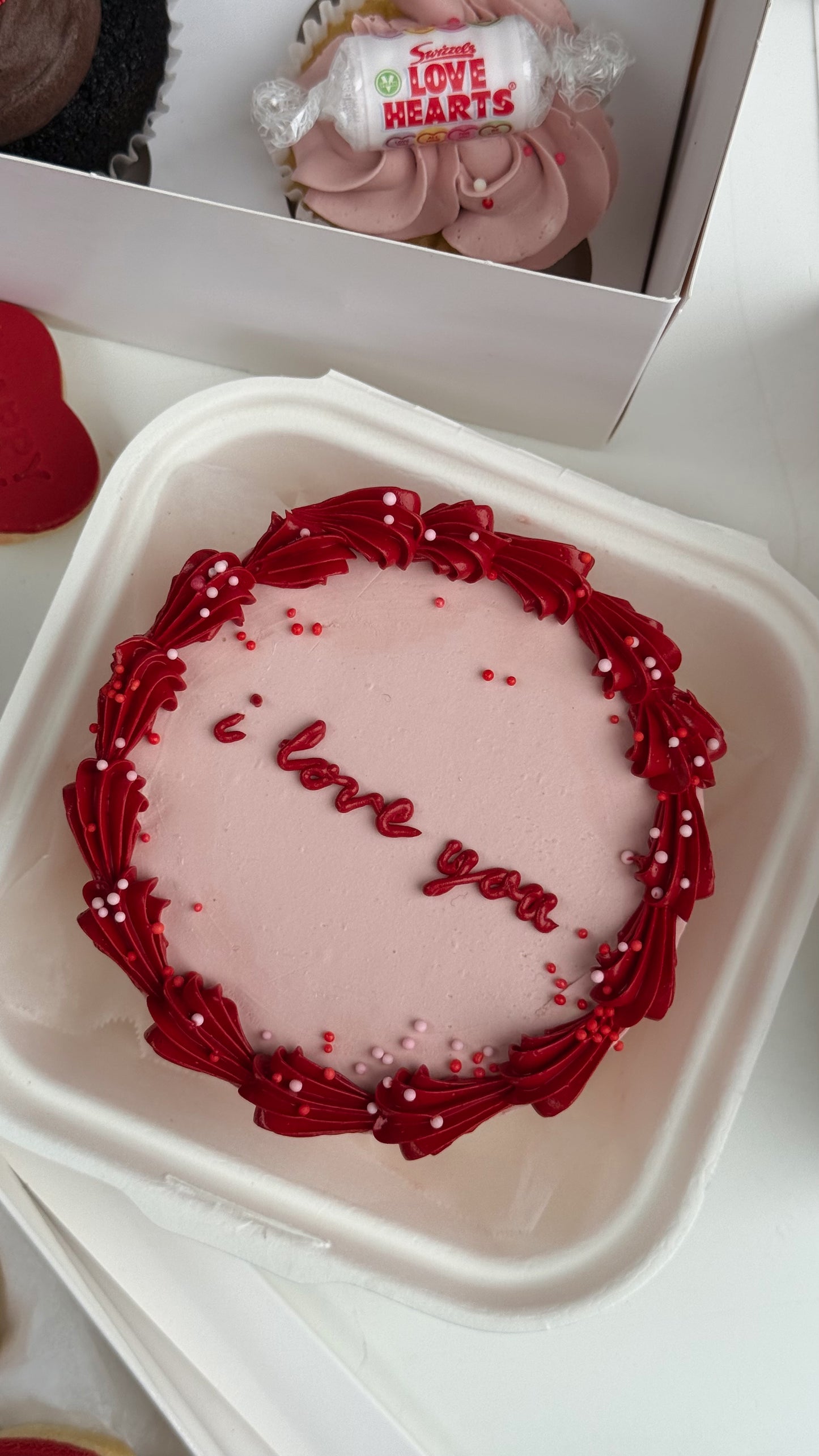 Valentines Bento - Piped Trim