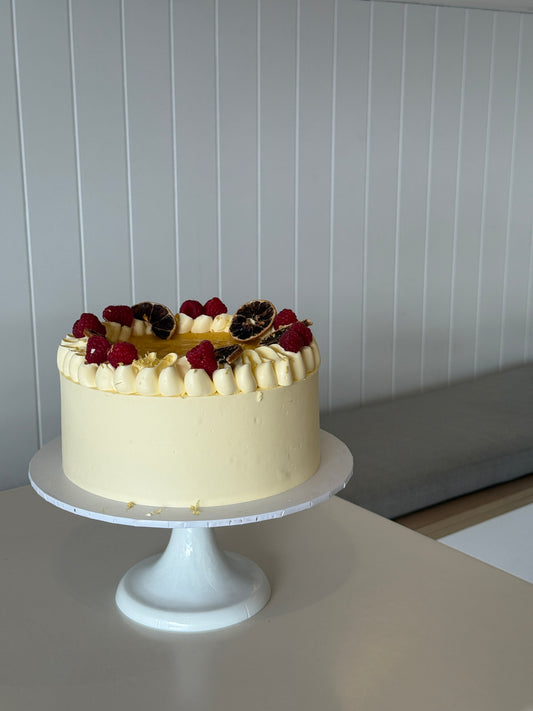 Vanilla Lemon Curd Cake