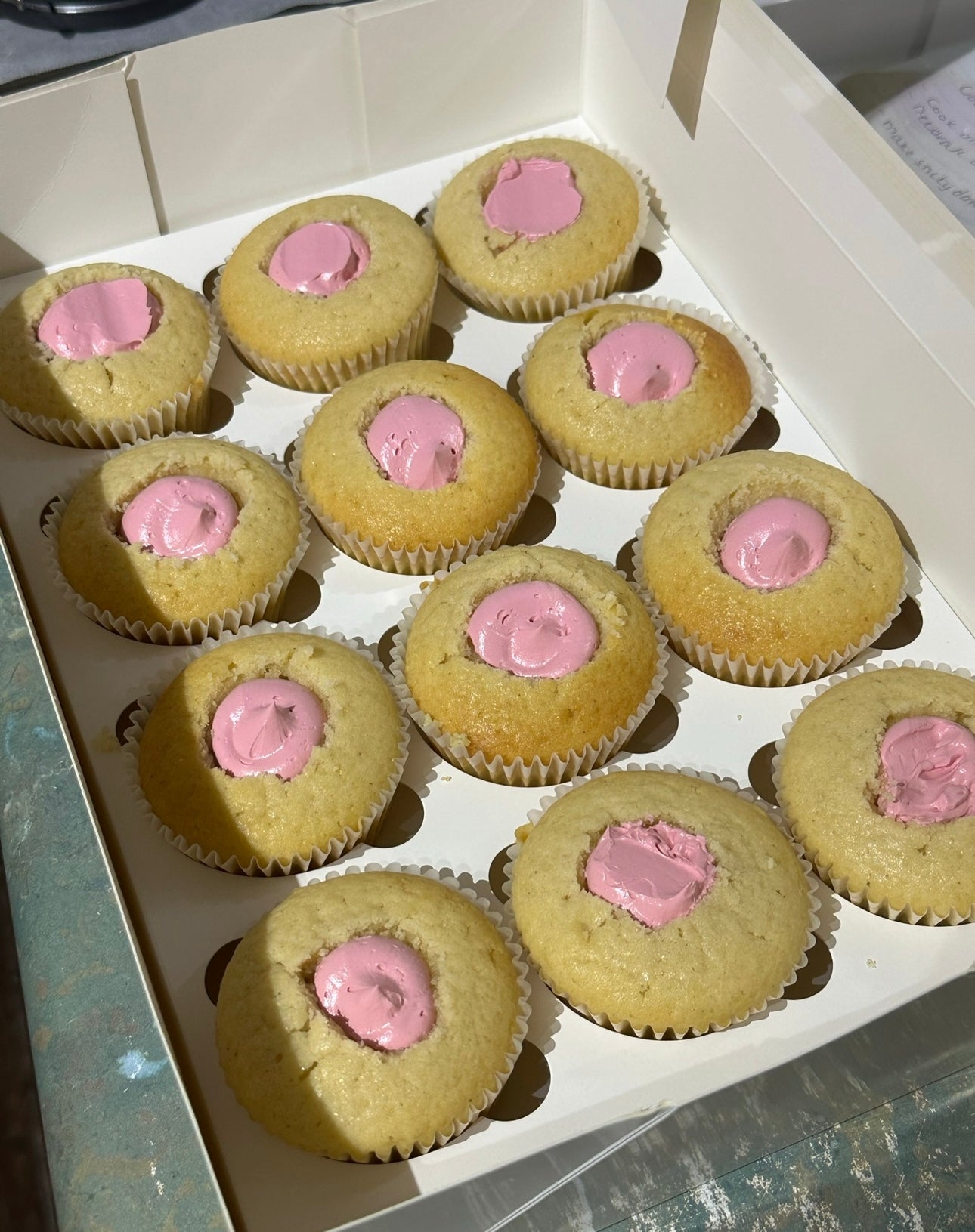 Gender Reveal Cupcakes