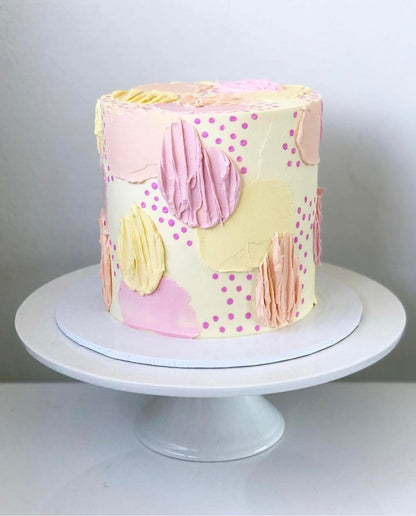 Abstract Icing Cake
