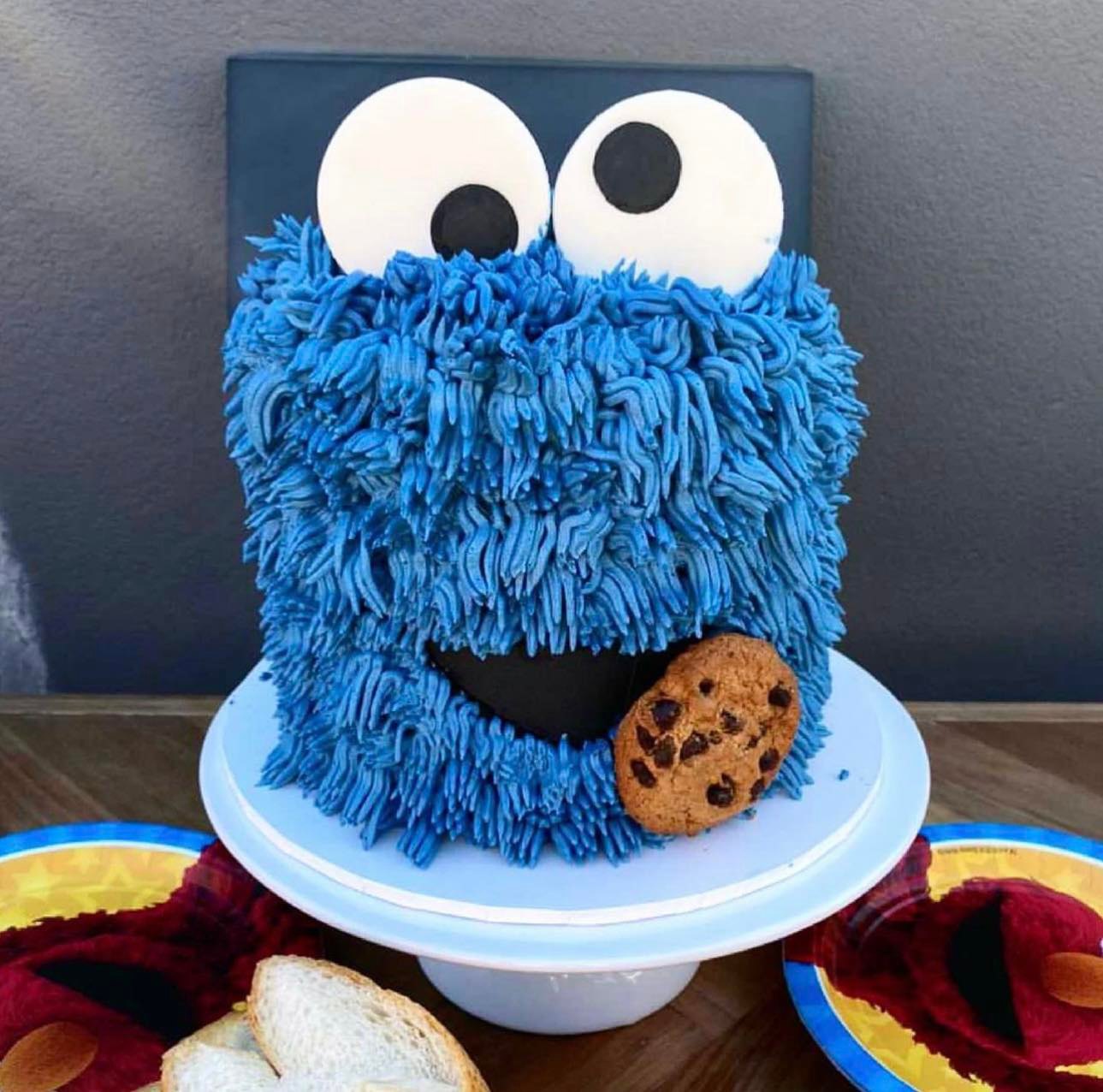 Cookie Monster Cake – Baked Collective